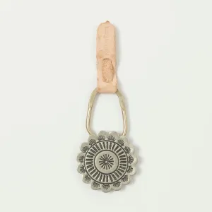 Yuketen Concho Key Chain - Nickel Silver