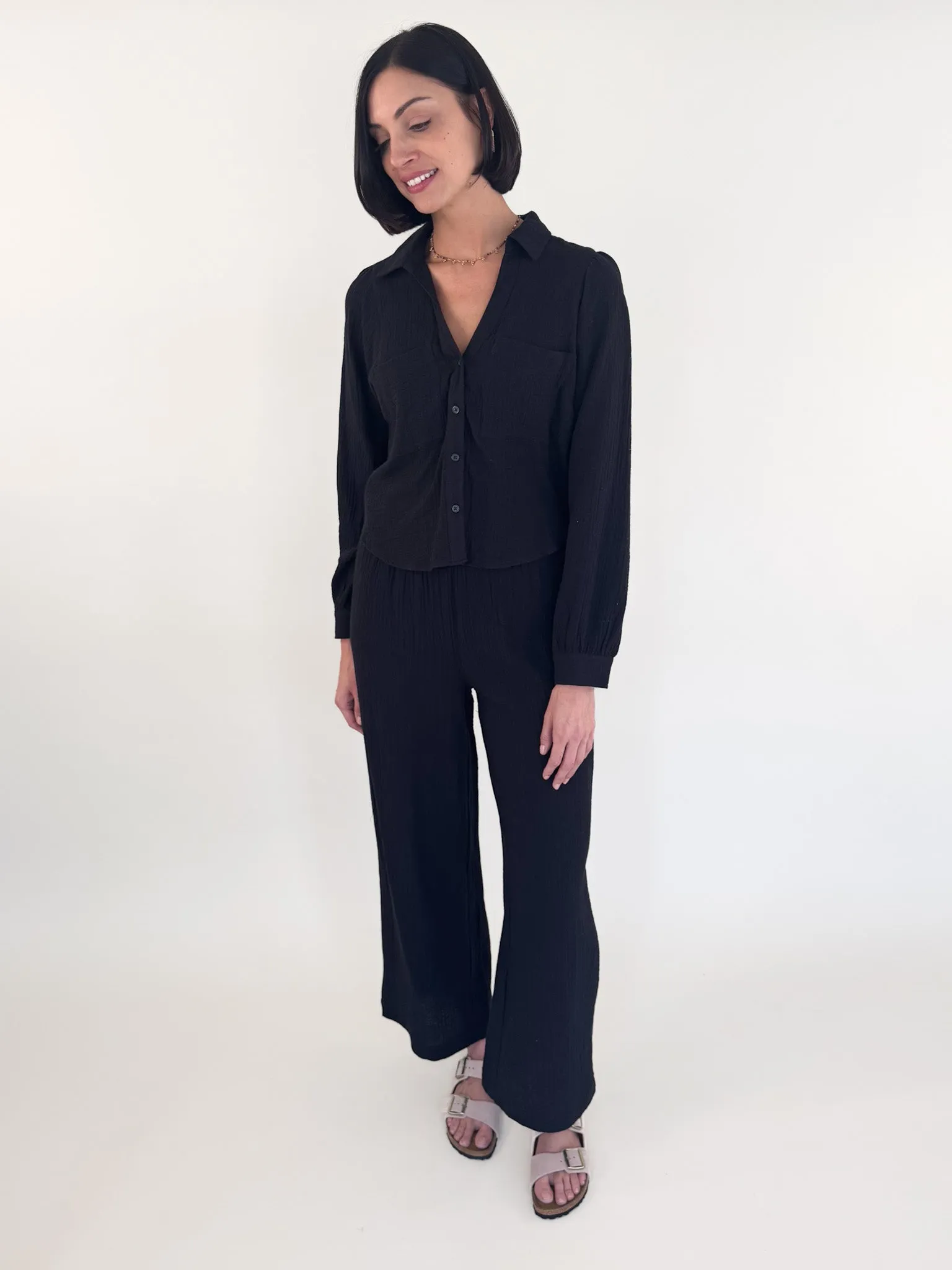 [Z SUPPLY] Cassidy Gauze Full Length Pant
