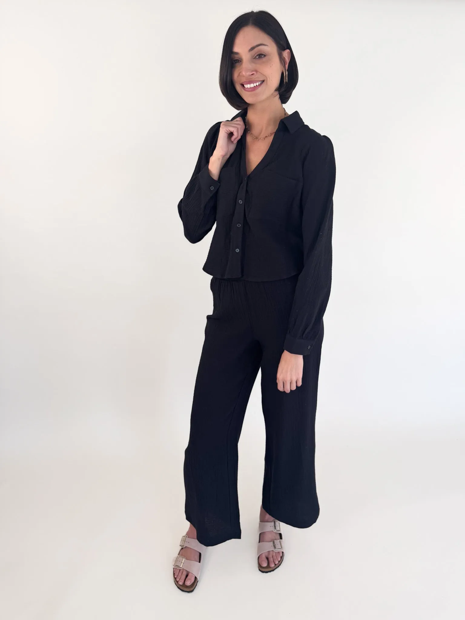 [Z SUPPLY] Cassidy Gauze Full Length Pant
