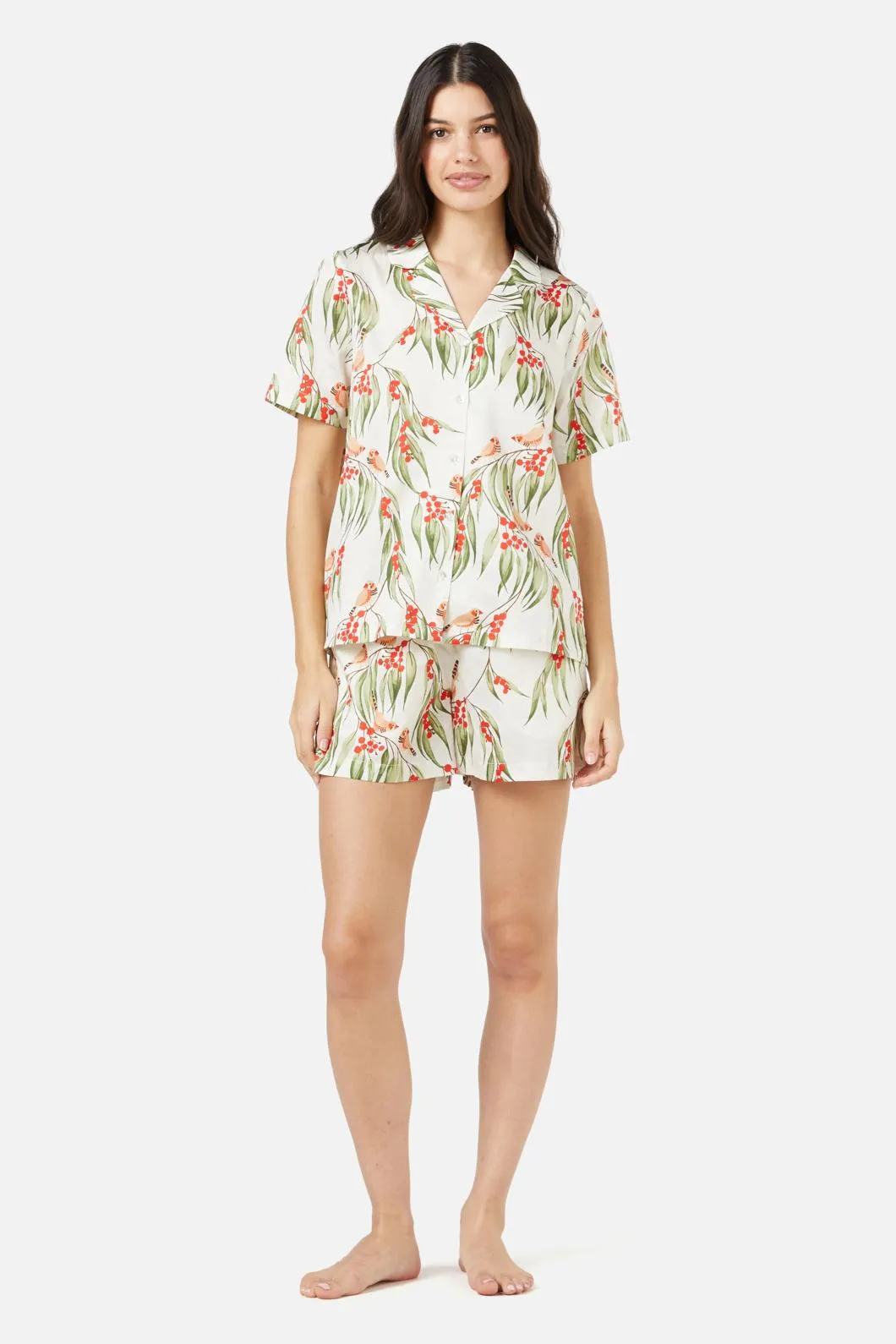 Zebra Finch Short PJ Set