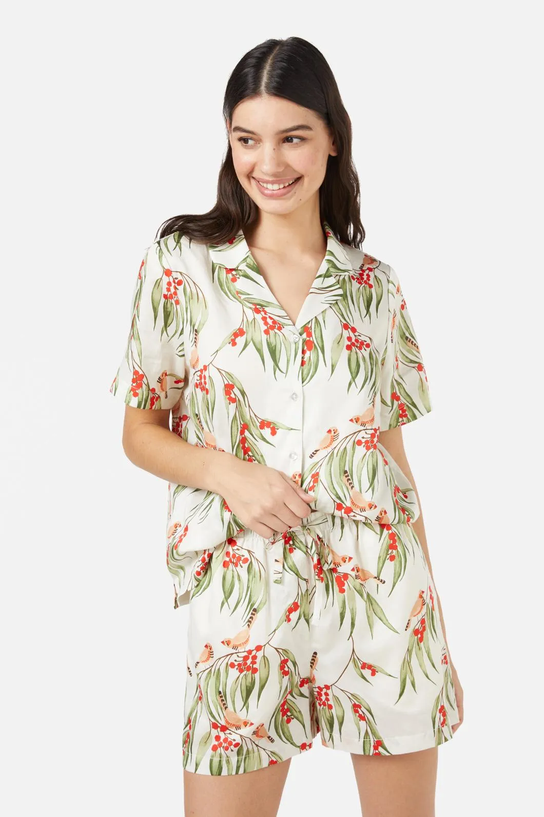 Zebra Finch Short PJ Set