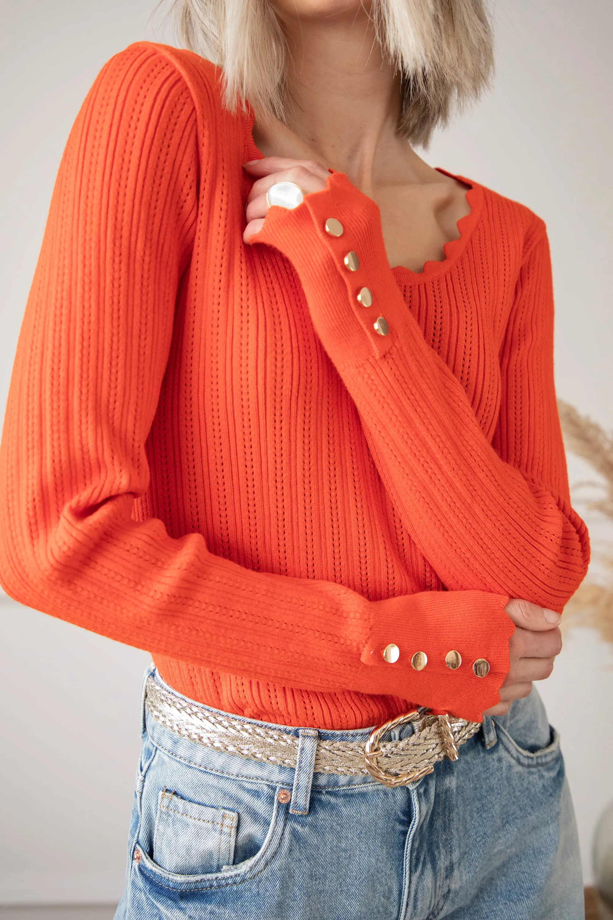 Zoë Orange - Longsleeve
