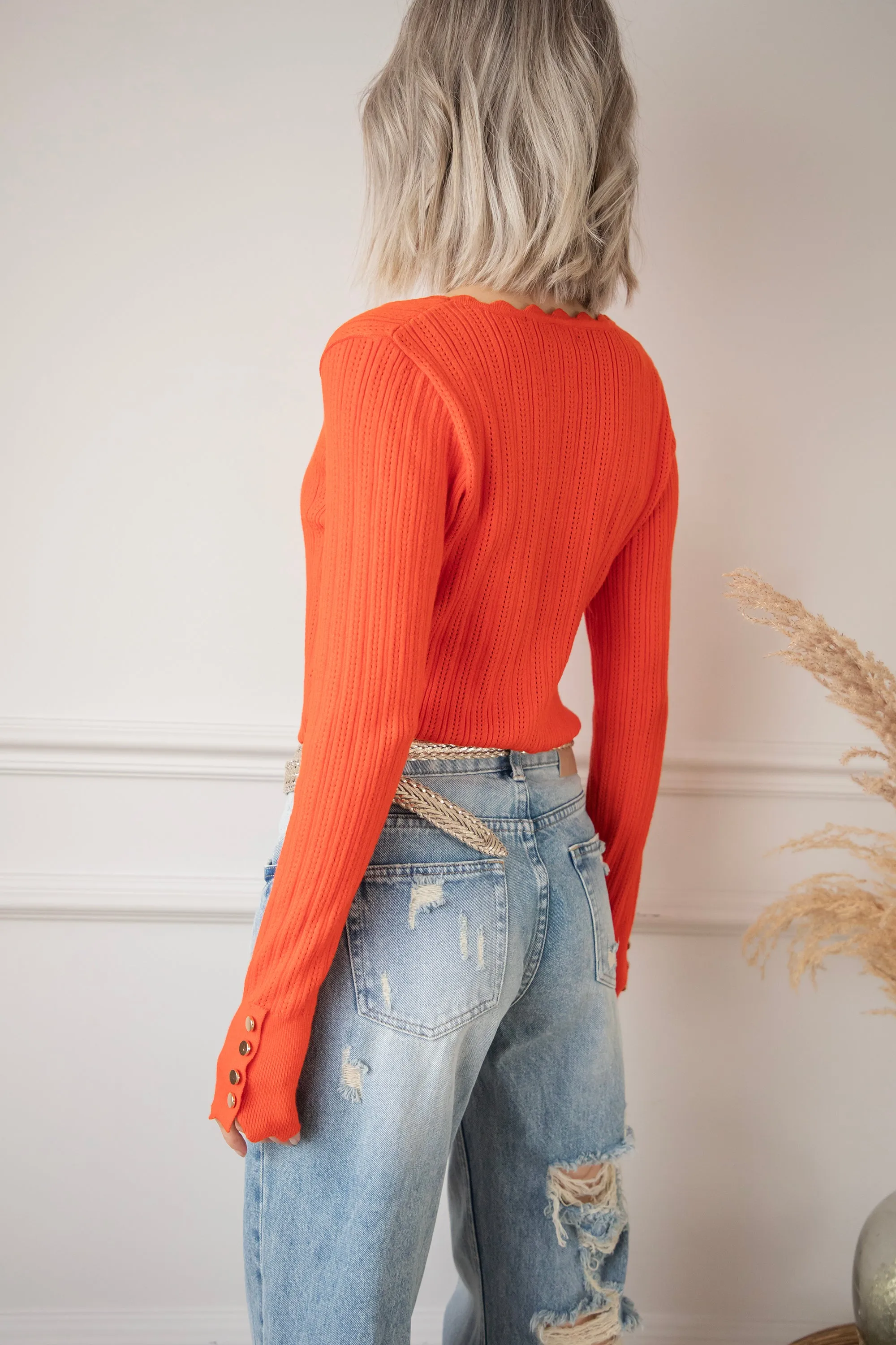 Zoë Orange - Longsleeve