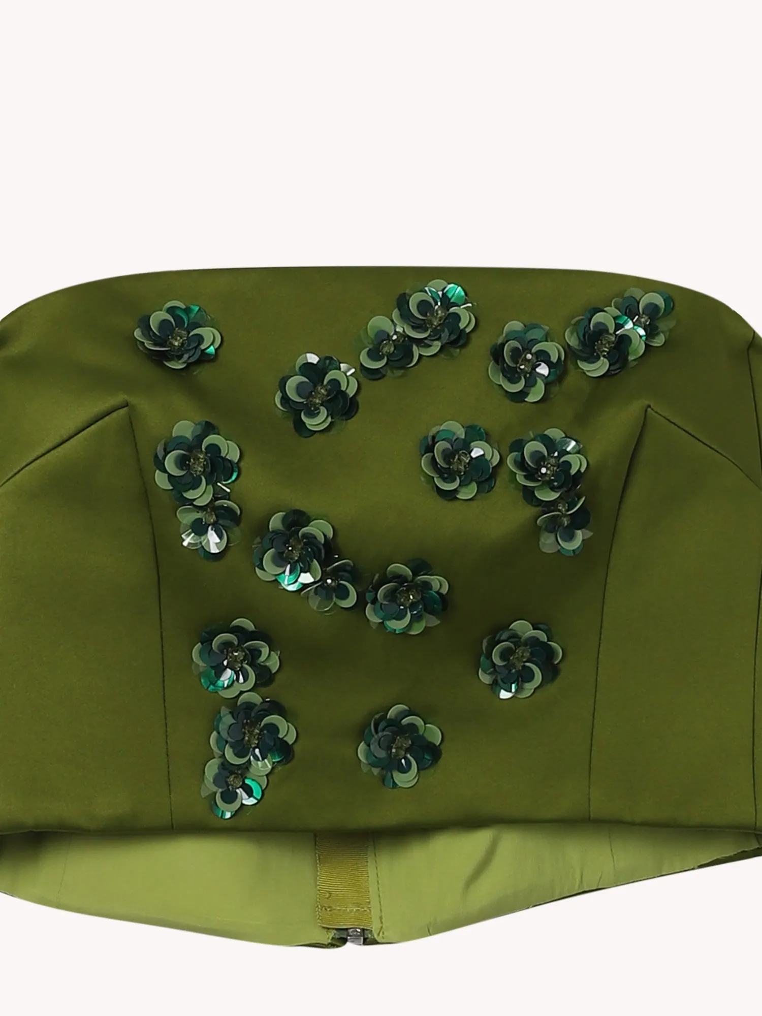 ZUZU EMBELLISHED CROP TOP